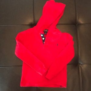 Ralph Lauren Henley with hood